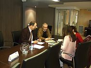 Reunió tècnica entre el Col·legi d'Administradors de la Propietat Immobiliària de Girona i l'Ajuntament de Girona